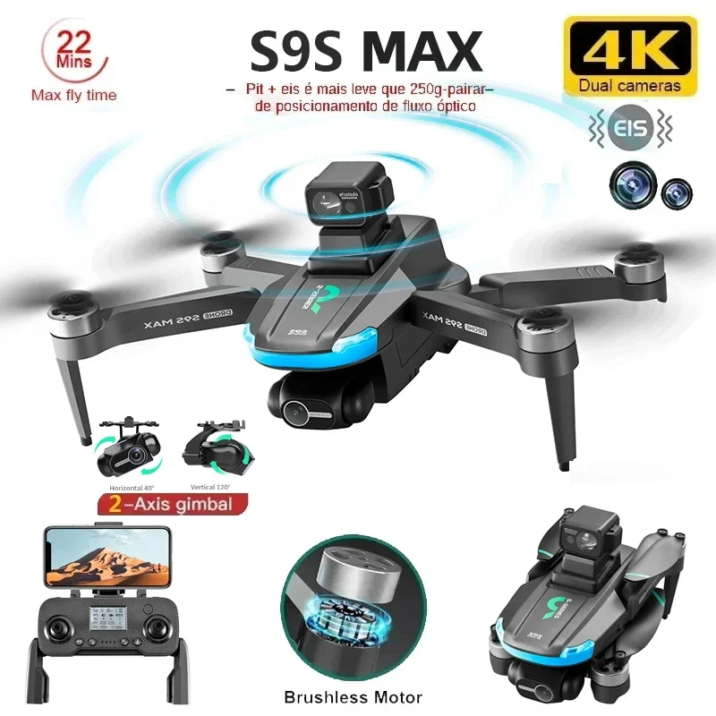 Drone Gps Mount - NUOVO S9S MAX MINI Drone 4K