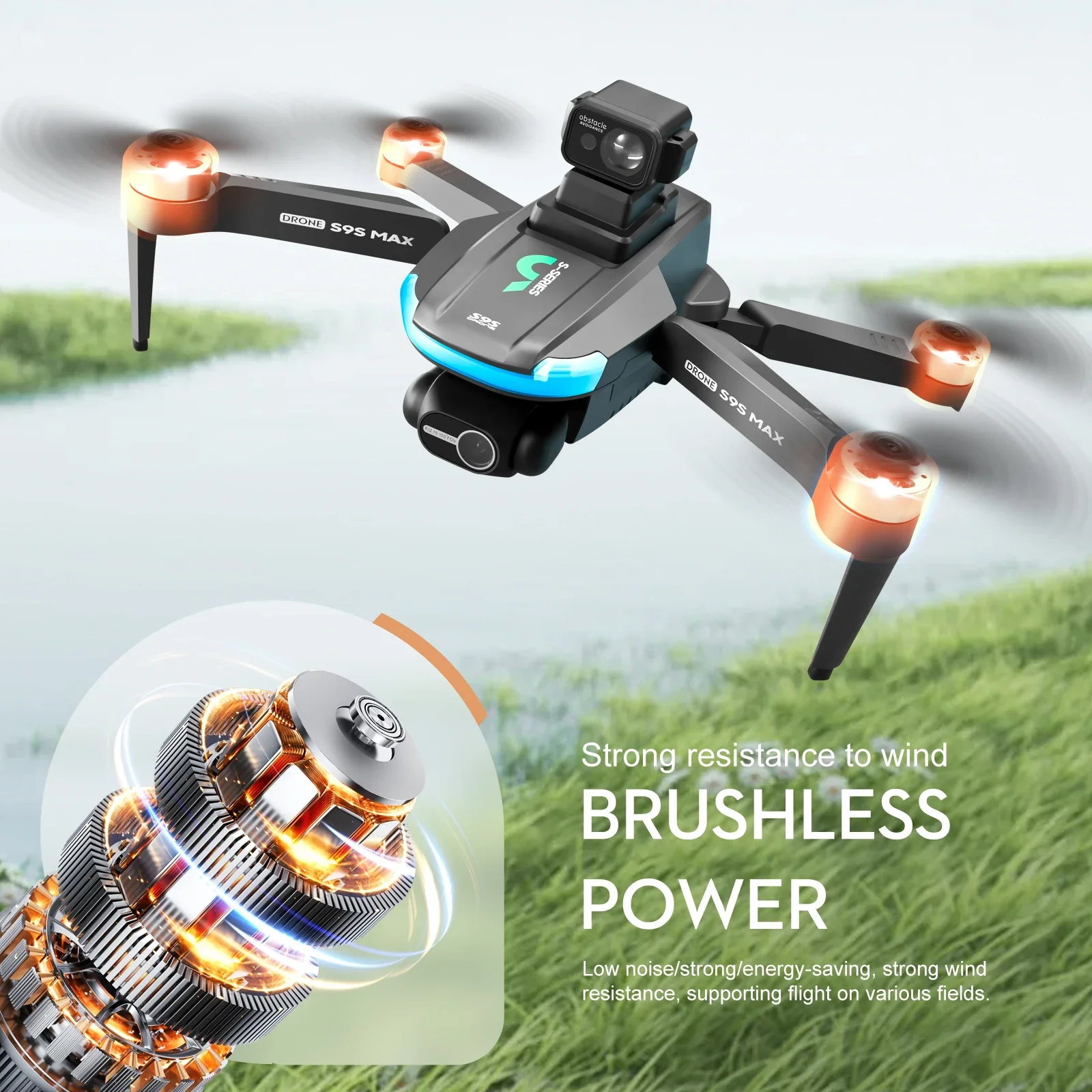 NUOVO S9S MAX MINI Drone 4K 2  - Drone Gps Mount recensione e prezzo