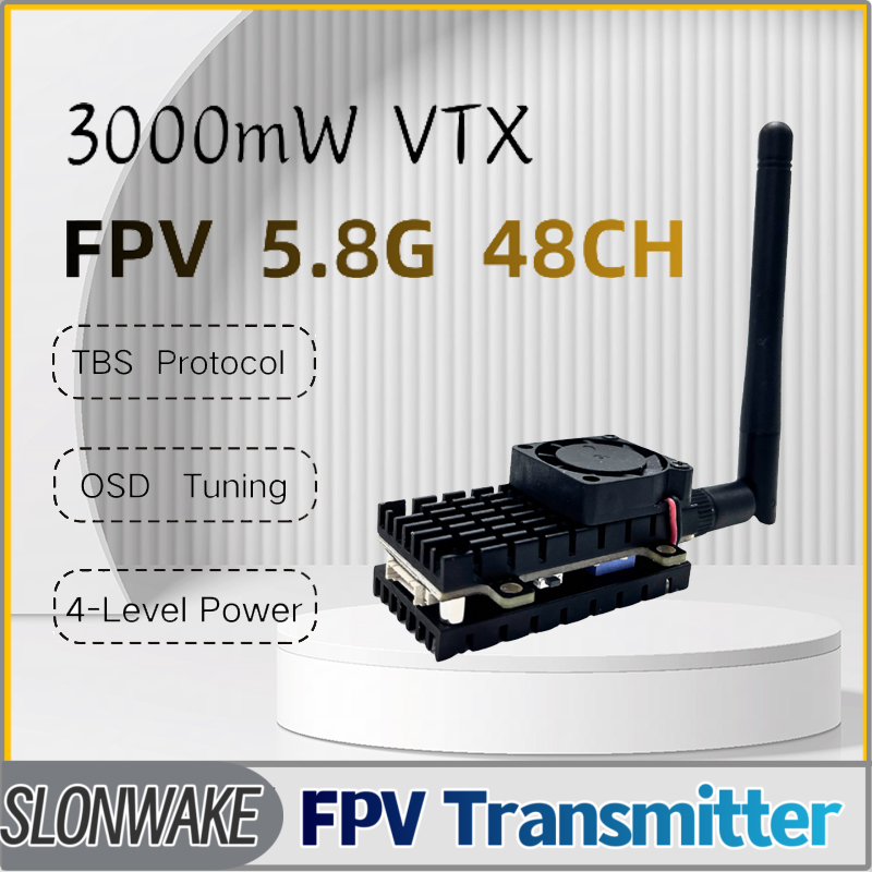 SLONWAKE 5.8G 3000mW Simulazio - Drone Transmitter recensione e prezzo